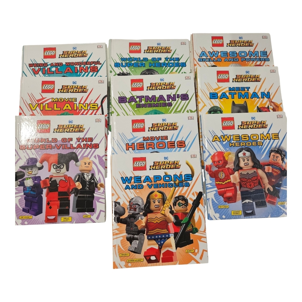 LEGO DC Super Heroes Book Collection - Colorful Adventure Set
